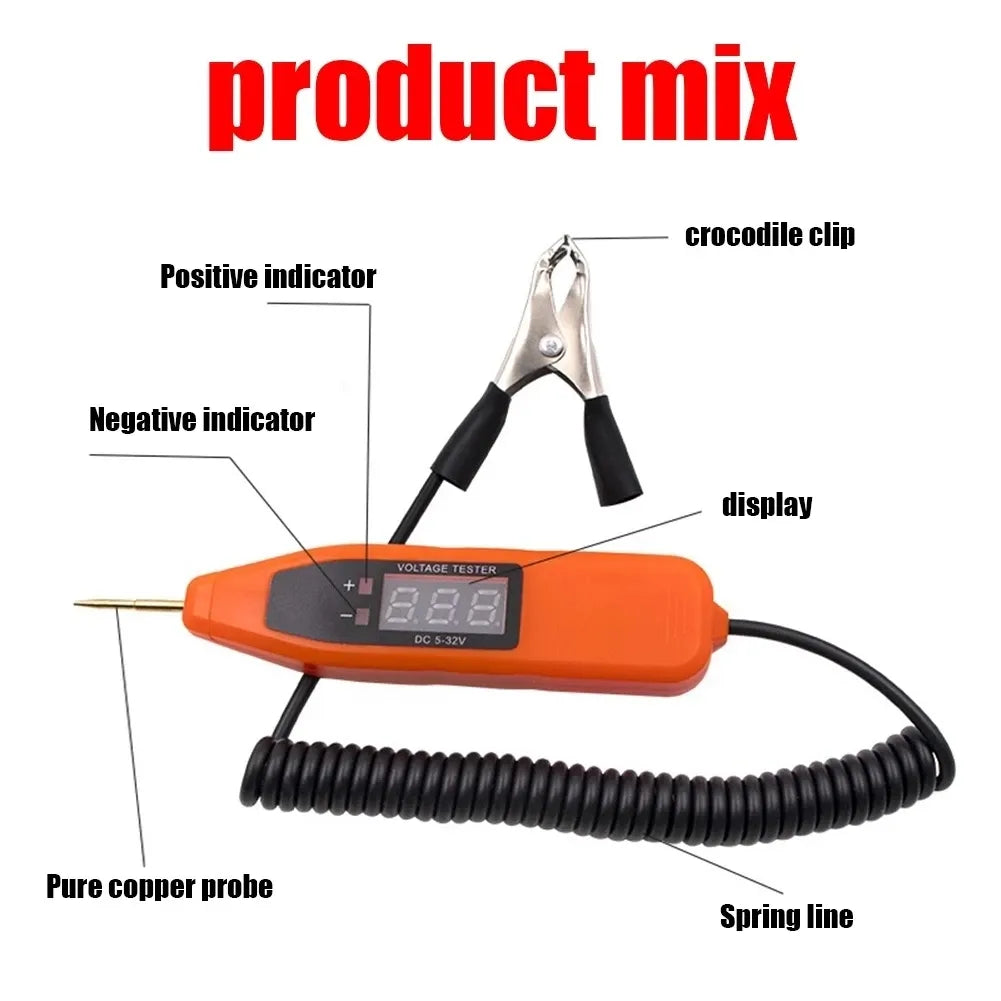 Pro-Matic Auto Electrician Car Circuit Test Pen & Voltage Detector